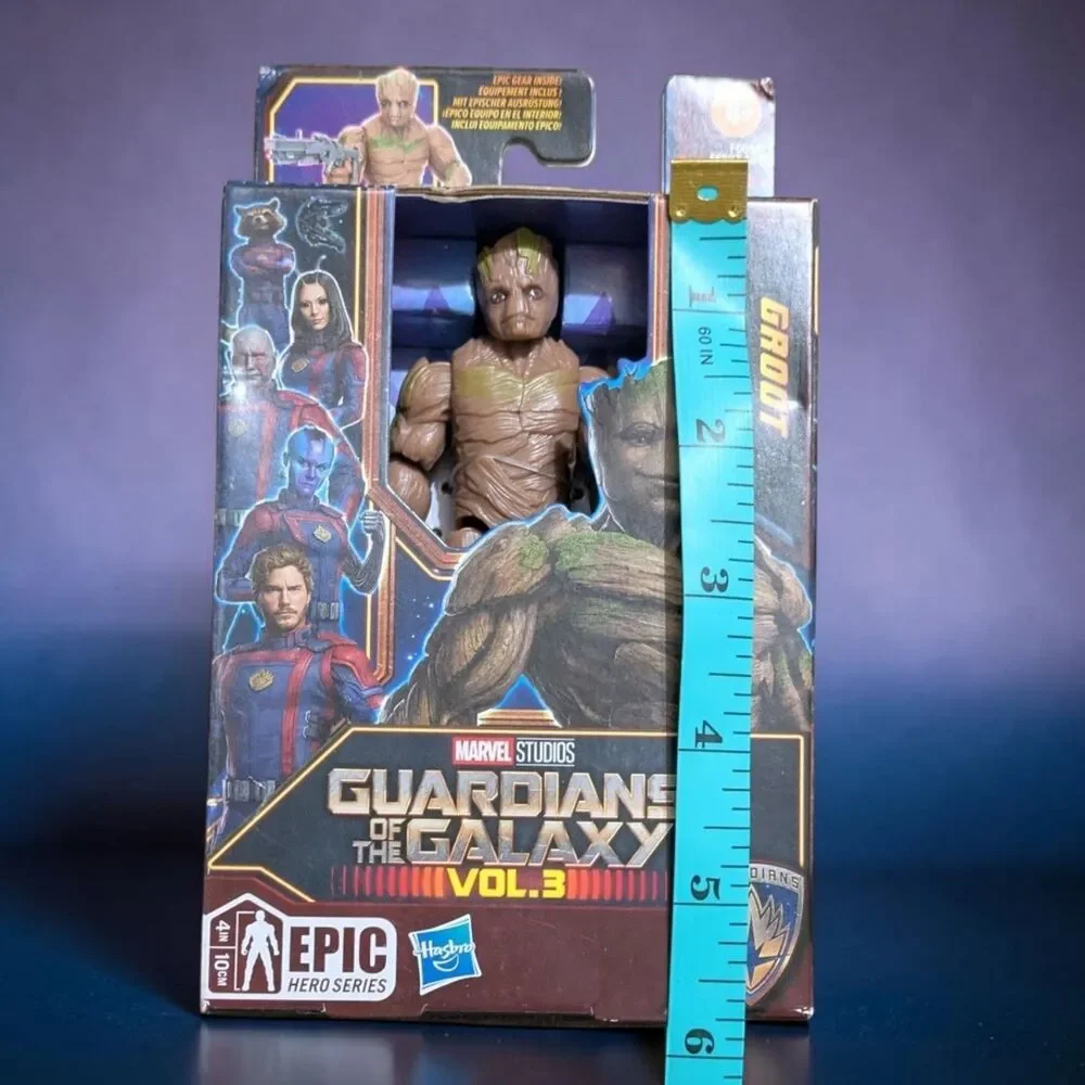 Marvel Guardians of the Galaxy Vol. 3 Groot Action Figure, Hasbro Epic Hero